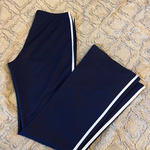 Material girl blue flare/wide leg track pants